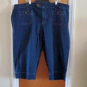 Basic Edition sz 22 Capri Pants